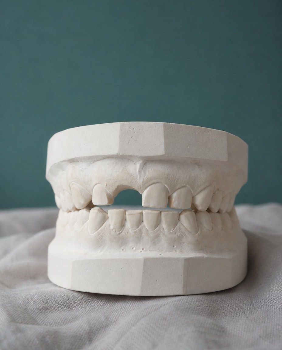 Avant traitement — dents antérieures encombrées et chevauchantes